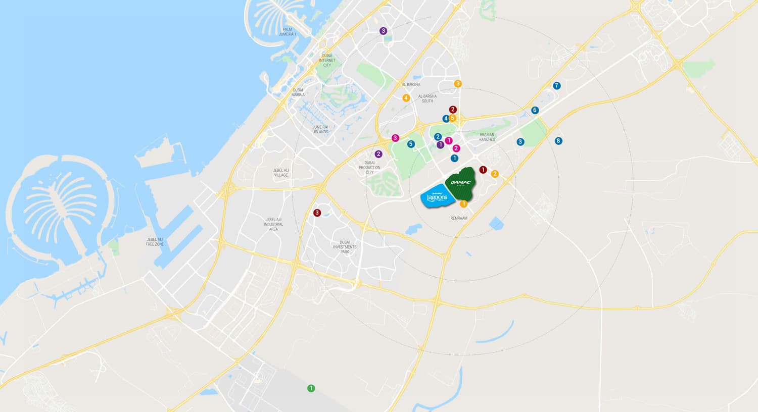 MOROCCO at Damac Lagoons location