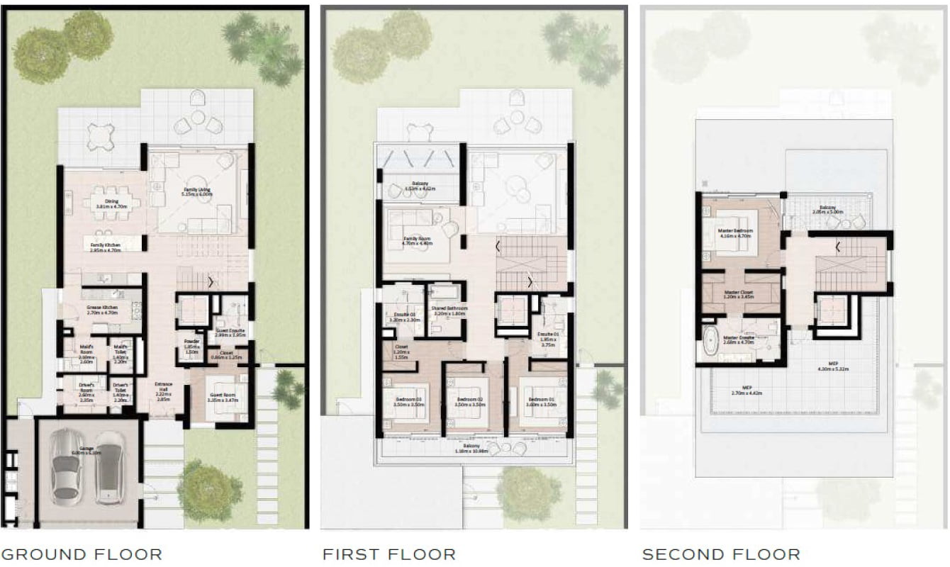 Nad Al Sheba Gardens Floorplan