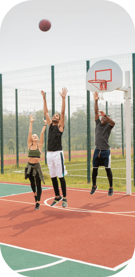 Sports courts